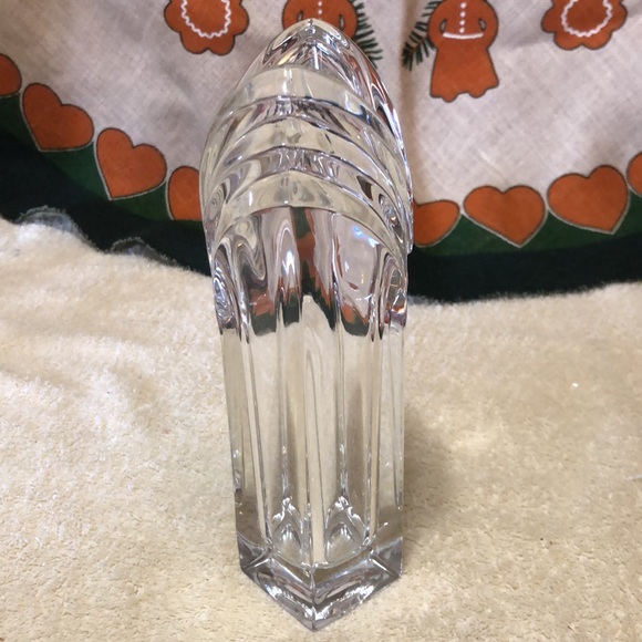 Mikasa Art Deco Crystal Bud Vase Hand Crafted In Germany 8.5" - Picture 2 of 6